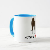 何もWhippetsのマグを接合しません マグカップ (正面左)