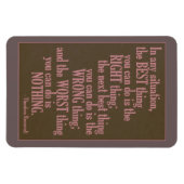 「何やる気を起こさせるかする」引用文磁石 マグネット (横)