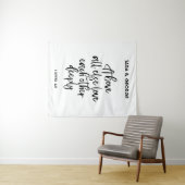 何よりも互いに深く愛しあえ 結婚サイン タペストリー (インサイチュ(横))