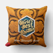 「何よりも兄弟愛」 クッション (正面)