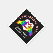 何よりも愛 スタンダードカクテルナプキン (角)