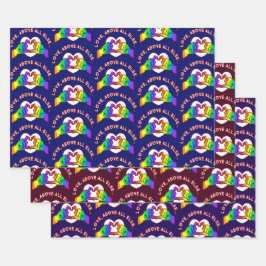 何よりも愛 ラッピングペーパーシート