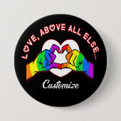 何よりも愛 缶バッジ (正面)