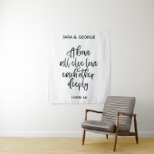 何よりも深く愛し合おう ウェディングサイン タペストリー (インサイチュ)