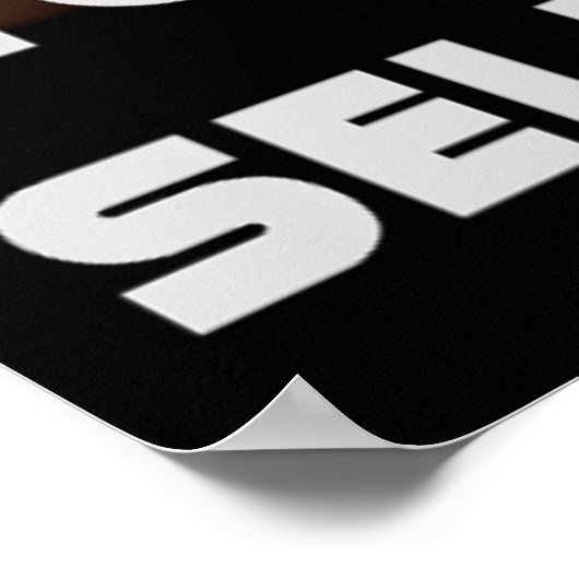 「何よりも、自分自身が真実であることを証明する」 ポスター (角)