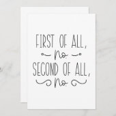 何より先に、何より先に サンキューカード (正面/裏面)