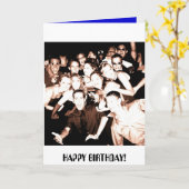 何をあなたの生命としていますか。、幸せな誕生… カード (黄色い花)