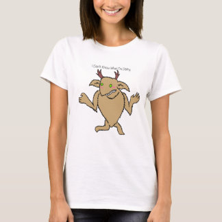 何をしているのかわからない女性用シャツ Tシャツ