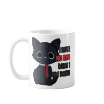 何をしているのかわからない猫のマグカップ