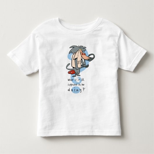 何をしてる？™ トドラーTシャツ (正面)