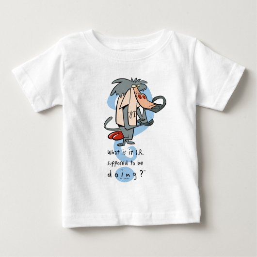 何をしてる？™ ベビーTシャツ (正面)