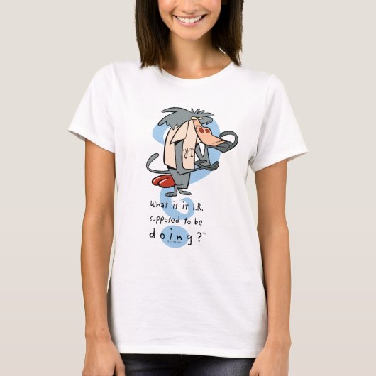 何をしてる?™ Tシャツ (正面)