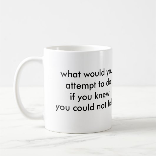 何をしますか。 コーヒーマグカップ (左)