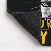 何をすべきか教えられない – おもしろい猫好きキット マウスパッド (コーナー)