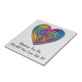 「何をするにしても」 タイル (側面)