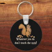 何をするにもtouchするな！ キーホルダー (裏面)