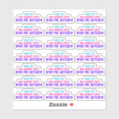 何を待ってる？開けてくれ！シール シール (シート)