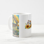 何を為せば利くかを修め コーヒーマグカップ (正面左)