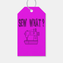 何を縫う？ ギフトタグ