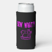 何を縫う？ スリム缶クーラー (Seltzer正面)