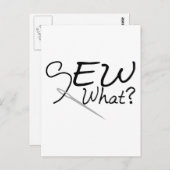 何を縫おう ポストカード (正面/裏面)