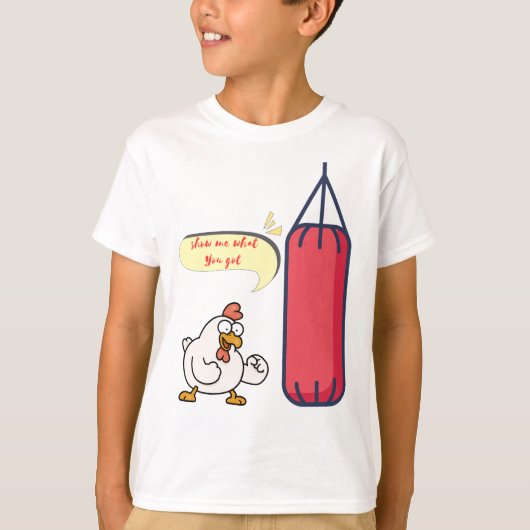 何を見せろ得 Tシャツ (正面)