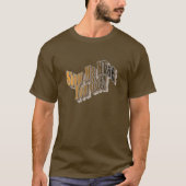何を見せろ得!Tシャツ – earthone Tシャツ (正面)