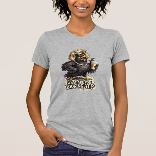 何を見ているの? Tシャツ (正面)
