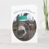 「何を見ているんだ？」 カード (正面)