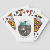 「何を見ているんだ？」 トランプ (裏面)