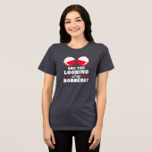 何を見てるの トライブレンドＴシャツ (正面全面)