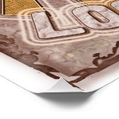 何を見てる？ダチョウ光沢ポスター ポスター (コーナー)