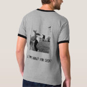 何を見ますか。 Tシャツ (裏面)