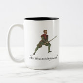 何を言っても君は感心しないコーヒー ツートーンマグカップ (左)