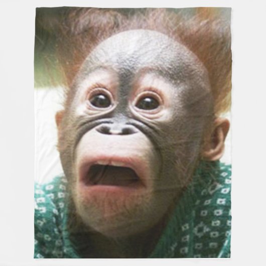 !!!!!何を言って下さい!! フリースブランケット (正面)