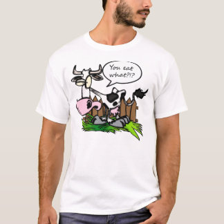 何を食べて下さいか。 Tシャツ