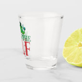何を飲おもしろいむ小妖精や小人クリスマスパブギフト ショットグラス (右)