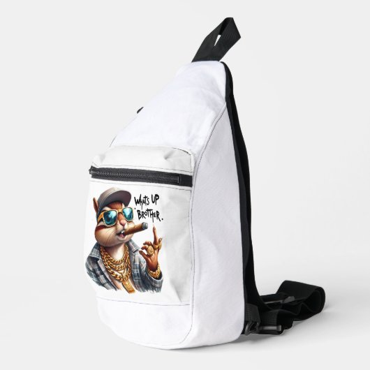 何アップ兄リス喫煙葉巻 スリングバッグ (右コーナー)