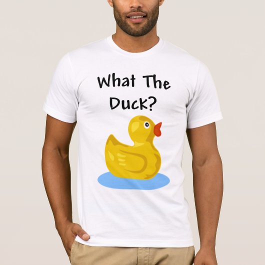 何アヒルか。 Tシャツ (正面)