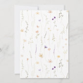 何エレガントもファンシー結婚ない 招待状 (裏面)