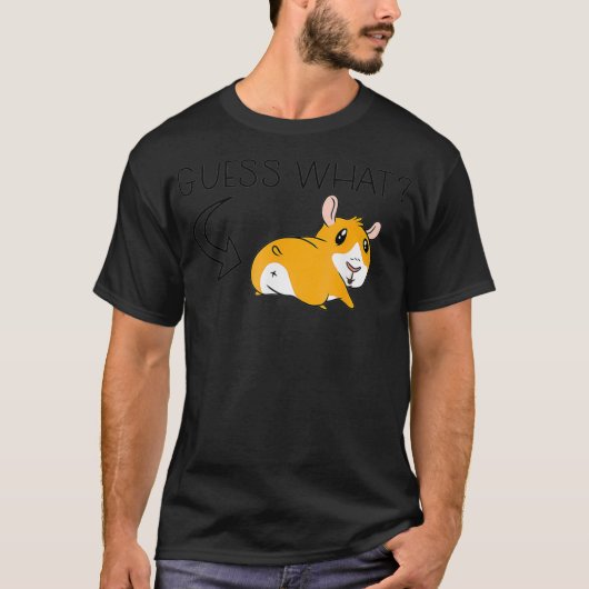 何ギニアピグキャヴィおもしろいミーム Tシャツ (正面)