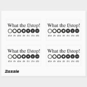 何ストップ? 長方形シール (シート)