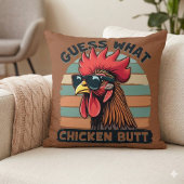 何チキンお尻おもしろいレトロ クッション