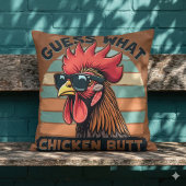 何チキンお尻おもしろいレトロ クッション