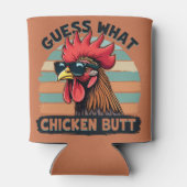 何チキンお尻おもしろいレトロ 缶クーラー (裏面)