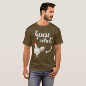 何チキンお尻オリジナルの外観 Tシャツ (正面フル)