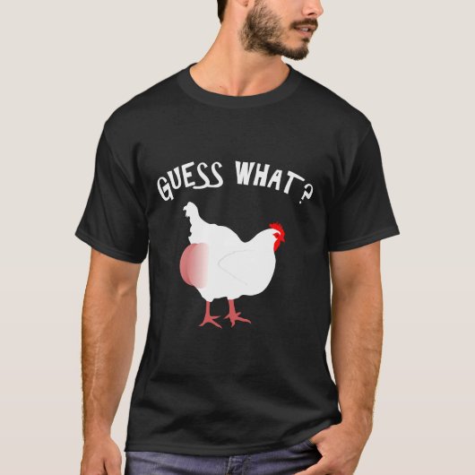 何チキンお尻ニース Tシャツ (正面)