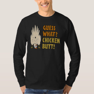 何チキンお尻笑わされる皮肉 Tシャツ