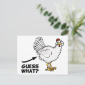 何チキンお尻 ポストカード (スタンド正面)