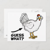 何チキンお尻 ポストカード (正面/裏面)